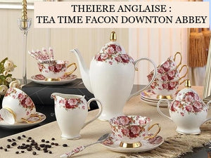 La théière anglaise : Tea Time façon Downton Abbey