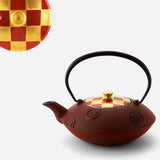 Théière en Fonte Japonaise rouge