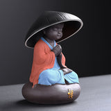 Moine avec Chapeau Filtre