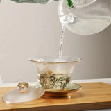 Théière en Verre <br> Gaiwan 200ml
