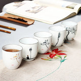 Tasse peinte à la main
