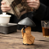 Filtre Chapeau Chinois <br> Tea Pet en Argile