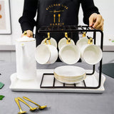 Théière Blanche en Porcelaine <br> Service 850ml