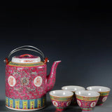 Service à Thé Chinoise Vintage <br> Théière 1.5L