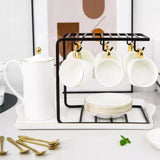Théière Blanche en Porcelaine <br> Service 850ml