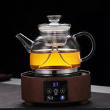 Théière en Verre à Vapeur <br> Induction 1,2L