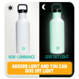 Gourde Phosphorescente <br> Inox 750ml - 1L