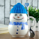 Tasse Bonhomme de Neige Bleu