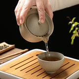 Théière Chinoise <br> Gaiwan en Terre 200ml
