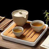 Théière Chinoise <br> Gaiwan en Terre 200ml