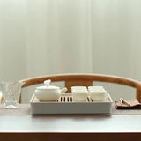 Théière Japonaise <br> Blanche Moderne 180ml