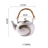Théière en Céramique <br> Faïence 700ml