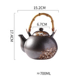 Théière en Céramique <br> Faïence 700ml