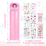 Gourde à Customiser <br> Rose Licorne 500ml