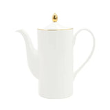 Théière Blanche en Porcelaine