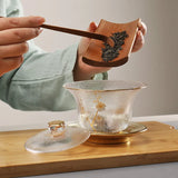 Théière en Verre <br> Gaiwan 200ml