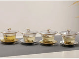 Théière en Verre <br> Gaiwan 200ml