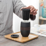 Mug avec Filtre et Couvercle