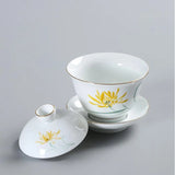 Gaiwan en Porcelaine <br> Peint à la main 200ml