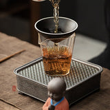 Filtre Chapeau Chinois <br> Tea Pet en Argile
