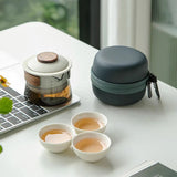 Théière de Voyage en Verre <br> Service 3 tasses 220ml