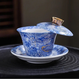 Théière Chinoise <br> Gaiwan Jingdezhen 150ml