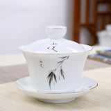 Tasse Théière en Porcelaine <br> Gaiwan 160ml