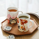 Mug Chat <br> Porcelaine 330ml