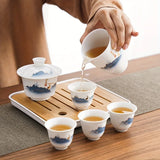 Théière Chinoise <br> Gaiwan Service 130ml