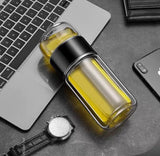 Théière en Verre <br> Infuseur à Thé Portable 280-380ml