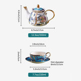 Théière en Porcelaine Individuelle <br> Tea For One 350ml