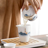 Théière Chinoise <br> Gaiwan Service 130ml