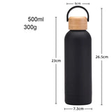 Gourde Isotherme Inox <br> 500ml