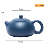 Théière Yixing <br> Bleue 210ml