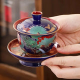 Tasse avec Couvercle et Soucoupe
