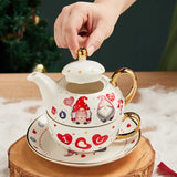 Théière Solitaire Noël <br> Porcelaine 420ml