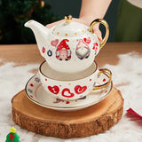 Théière Solitaire Noël <br> Porcelaine 420ml