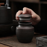 Boîte à Thé Céramique <br> gravée 250ml
