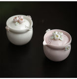 Théière en Porcelaine <br> pour Thé fragile 140ml