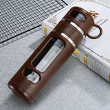 Gourde en Verre avec Infuseur Tasse <br> 520ml (400+120ml)