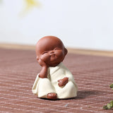 Tea Pet Petit Bouddha <br> en Terre Cuite