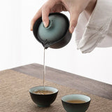 Théière Chinoise de Voyage <br> Service 2 Personnes 100ml