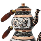Théière Turque <br> Cuivre 0.5/0.8L