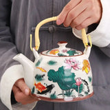Grande Théière en Porcelaine <br> Chinoise 900ml