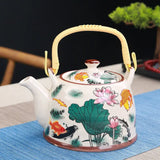 Grande Théière en Porcelaine <br> Chinoise 900ml