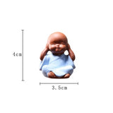 Tea Pet Petit Bouddha <br> en Terre Cuite