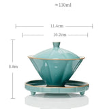 Bol Chinois avec Couvercle <br> Gaiwan 130ml