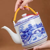 Théière en Porcelaine <br> Grosse 2L à 3.8L