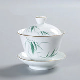 Gaiwan en Porcelaine <br> Peint à la main 200ml