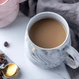 Tasse Marbre <br> Rose ou Gris 380ml